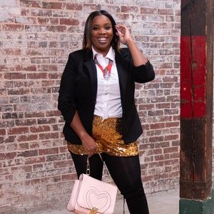 Sequin Shorts and matching top
